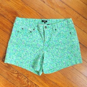 CLEANOUT! J. CREW Floral Jean Shorts
